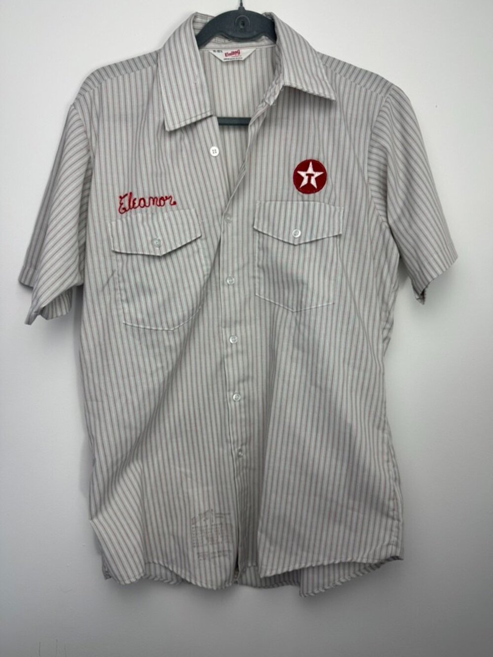 Men's Vintage Gas Station Texaco Shirt Size 15-15.5